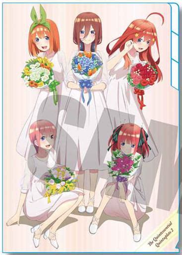 駿河屋 集合a A4クリアファイル3ポケット 「五等分の花嫁∬」（クリアファイル）