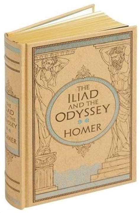 Buy The Iliad And The Odyssey Barnes And Noble Leatherbound Classic Collection Homer Books Sanity