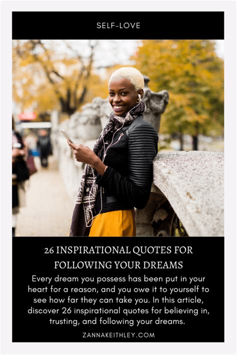 Inspirational Quotes For Following Your Dreams