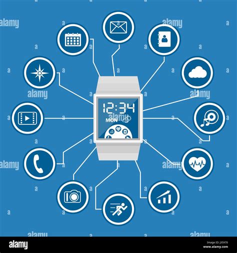 Big Data Icons Set Cloud Computing Stock Vector Image And Art Alamy