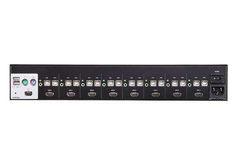 8 Port USB HDMI Secure KVM Switch PSS PP V3 0 Compliant CS1188H