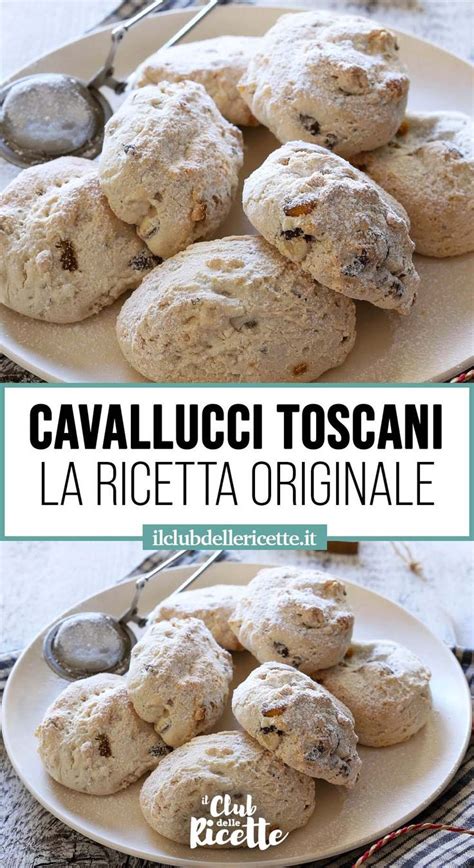 Ricetta Cavallucci Toscani La Ricetta Originale Il Club Delle