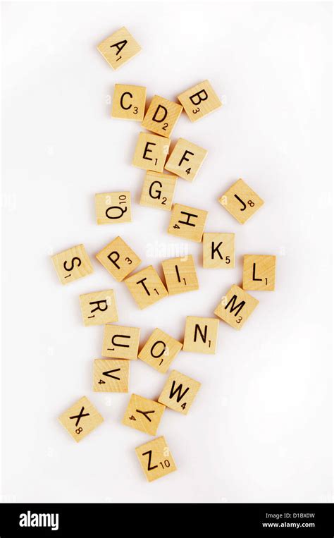 Scrabble Letters A Z Hi Res Stock Photography And Images Alamy