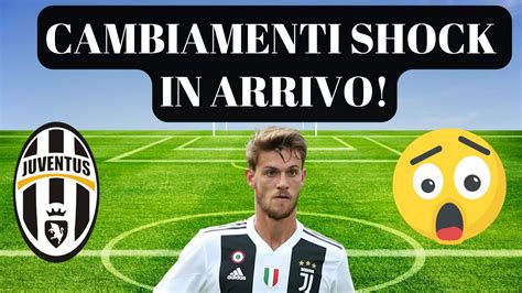 CAMBIAMENTI IN ARRIVO NOVITÀ SHOCK PER LA JUVENTUS JUVENTUS NEWS