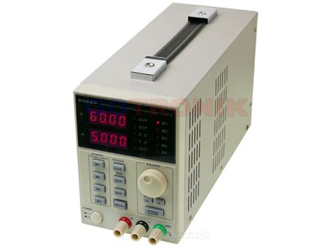 KA6005P Zasilacz Laboratoryjny 0 60V 0 5A 300W USB RS232 Korad