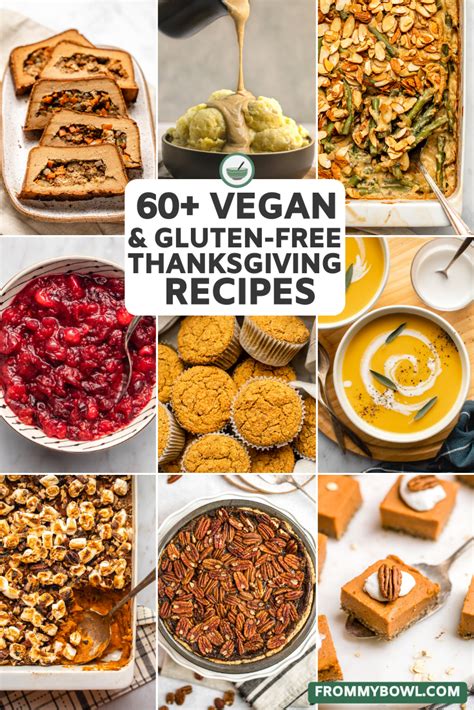 Vegan Glutenfree Thanksgiving Recipe Roundup Frommybowl Pinterest From My Bowl