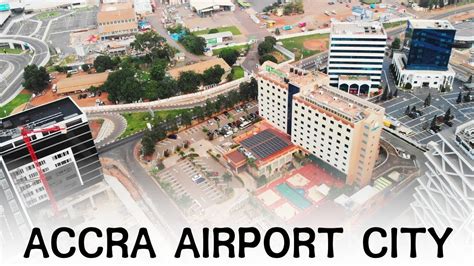 View Of Airport City And Accra In Development Ghana June Journey