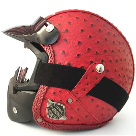 Kask Motocyklowy Retro Vintage Cruiser L Za Z Z London