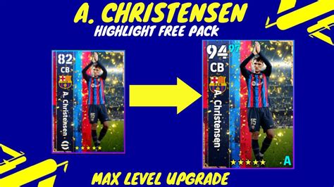 Andreas Christensen Max Level Training Upgrade In EFootball 2023 Mobile