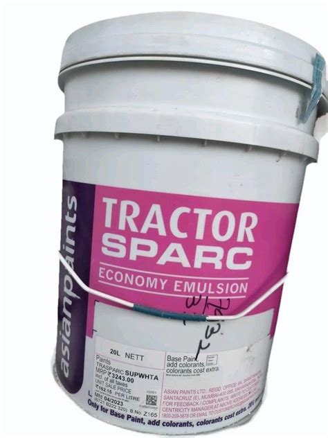 Asian Paints Tractor Sparc Economy Emulsion Paint Ltr At Rs