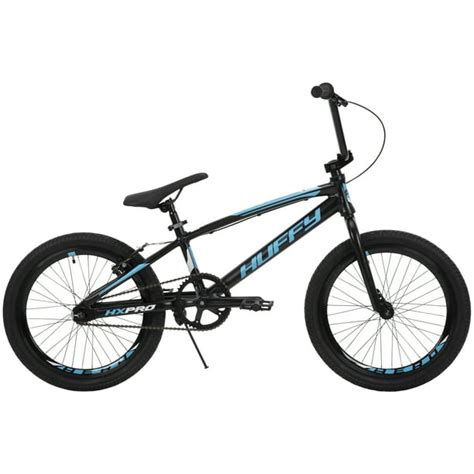 Huffy 20 Inch Bmx Bikes Hx Pro Bike Black With Teal Aluminum Frame