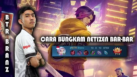 Gameplay Ling Btr Branz Bungkam Player Bocil Youtube