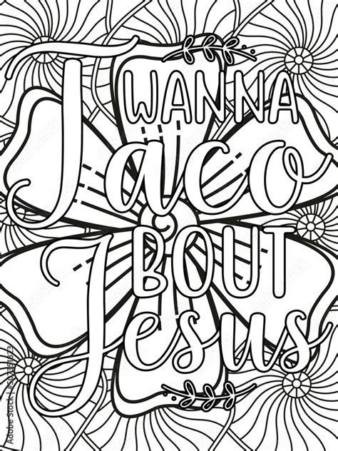 Bible Verse Coloring Pages Christian Lettering Coloring Page For