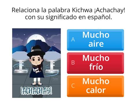 Relaciona Las Siguientes Palabras Kichwa Wae Tededo Y Shuar Chicham