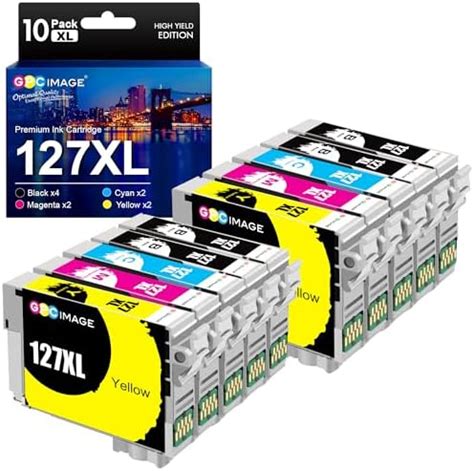 Amazon GPC Image Remanufactured Ink Cartridge Replacement For 127