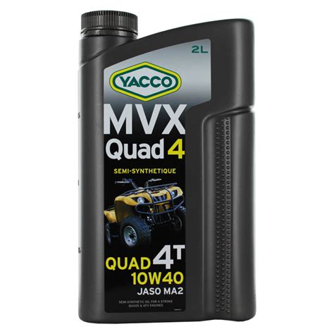 Huile Moteur 4T Huile Moteur Yacco MVX Quad 4T 10W40