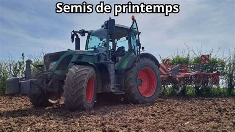 RETOUR DES VIDEOS SEMIS ET PREPARATION DES TERRES POUR LES SEMIS DE