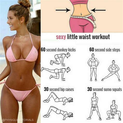 This Workout For A Slim Waist Is Amazing Like And Save This So You Can