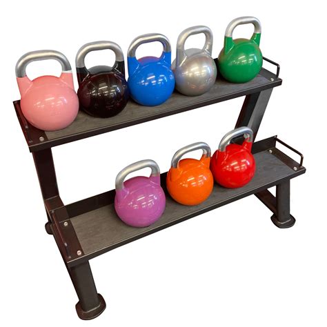 Heavy Duty 2 Tier Kettlebell Storage Rack Fxr Sports