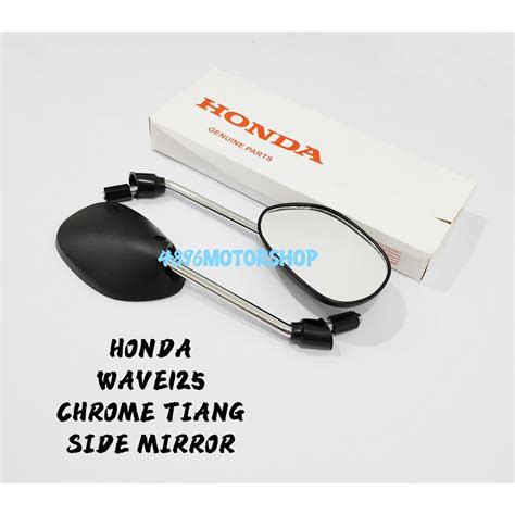 Chrome Tiang Side Mirror Honda Ex Dream Wave Wave Wave Dash