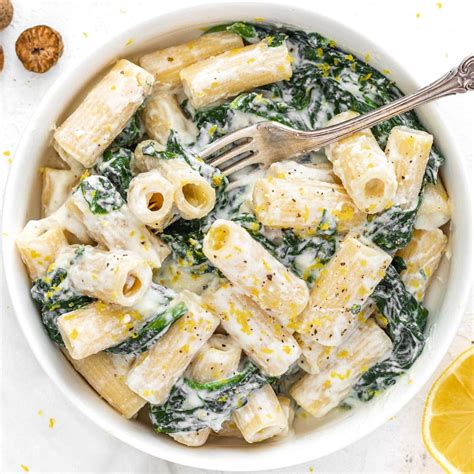 Creamy Lemon Ricotta Pasta The Plant Based School