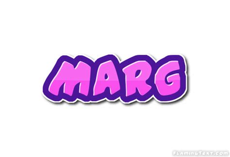 Marg Logo | Free Name Design Tool from Flaming Text