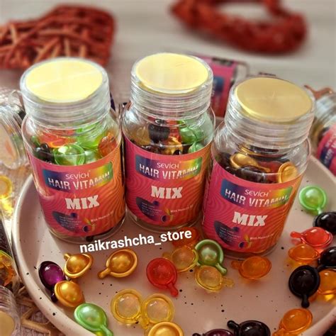 Капсулы для волос микс 30 штук sevich hair vitamin mix — цена 300 грн в ...