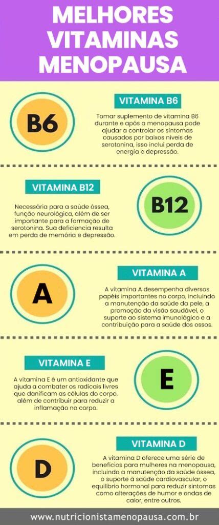 Qual A Melhor Vitamina Para Menopausa - 5 Vitaminas para Menopausa que podem aliviar seus sintomas