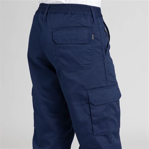 Venta Pantalon Trabajo Azul Marino En Stock