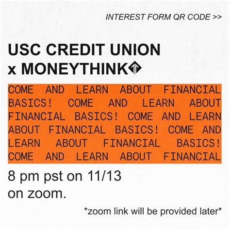 moneythink usc  linkedin youre invited   personal finance