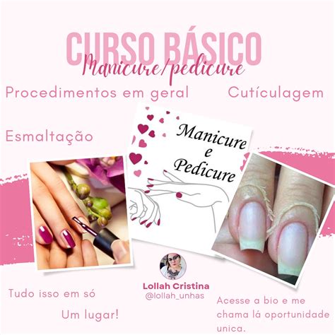 Curso De Manicure Pedicure Básico Lollah Cristhiny Santos Hotmart