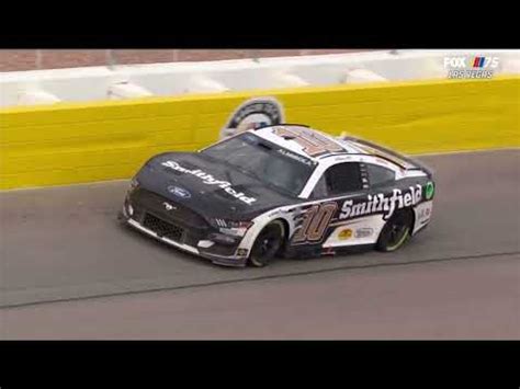 Aric Almirola Crash Nascar Cup Series At Las Vegas Youtube