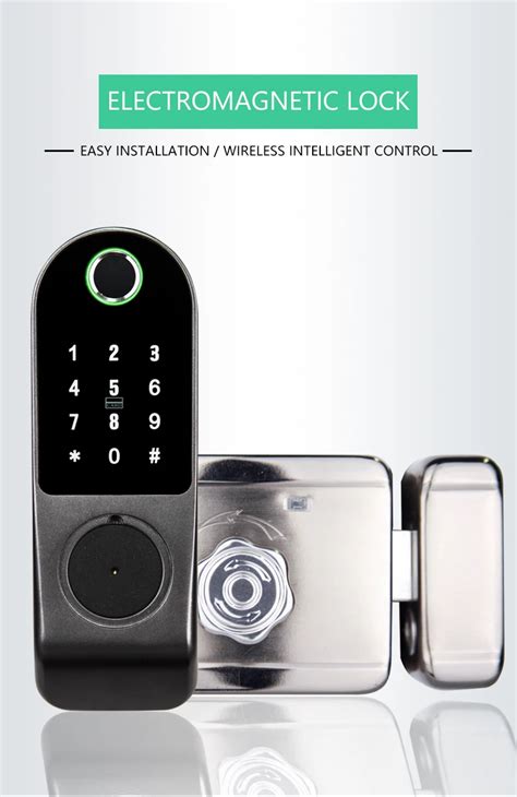 Zigbee Smart Dual Fingerprint Door Lock Wifi Tuya Number Smart Lock