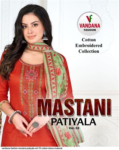 Vandana Fashion Mastani Patiyala Vol Cotton Dress Material