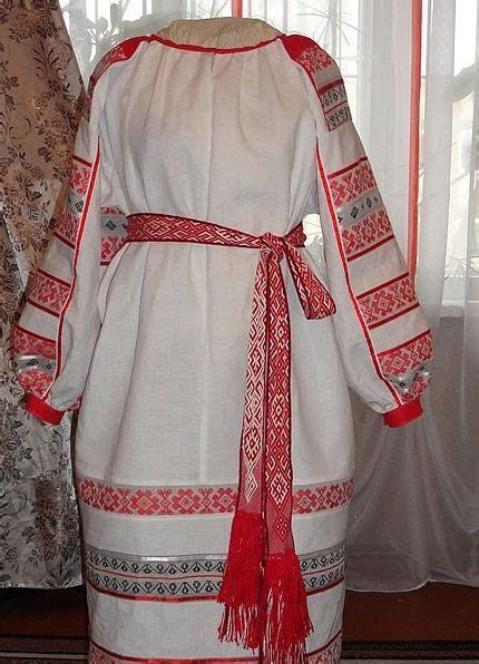 Рубаха в русском народном стиле