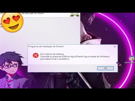 Como Resolver Erro De DXError Log E DirectX Log Rapido E Facil Link Na