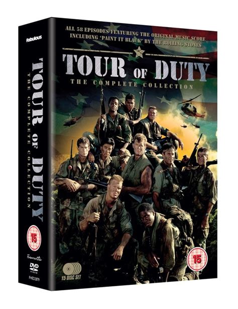 Tour Of Duty The Complete Collection Dvd Box Set Free Shipping