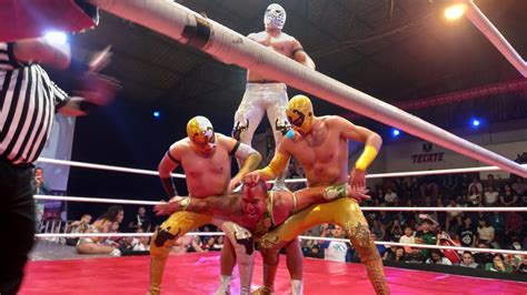 Máximo Bugambilia y Estrella Divina Vs Brazo de Oro Jr Brazo