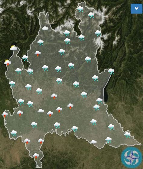 Meteo Brescia oggi venerdì 3 luglio rovesci temporaleschi MeteoWeek