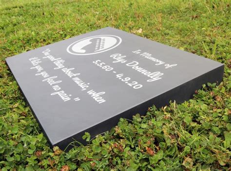 Slate Memorial Plaques 300 X400 Memorial Wedge 40mm Thick