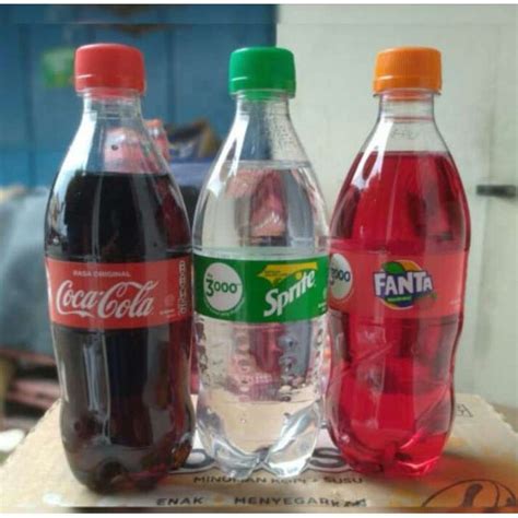 Jual Coca Cola Fanta Sprite Kecil Minuman Botol Mini 250ml Isi 12pcs Di