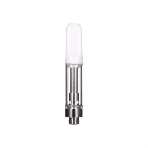 Empty Vape Cartridge With Ceramic Coil 510 Thread Glass Atomizer For