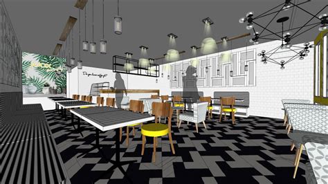 Cafe Restaurant 3d Warehouse