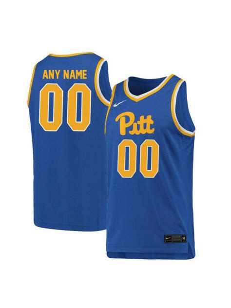 [Trending] Buy New Custom Pittsburgh Panthers Jersey Blue