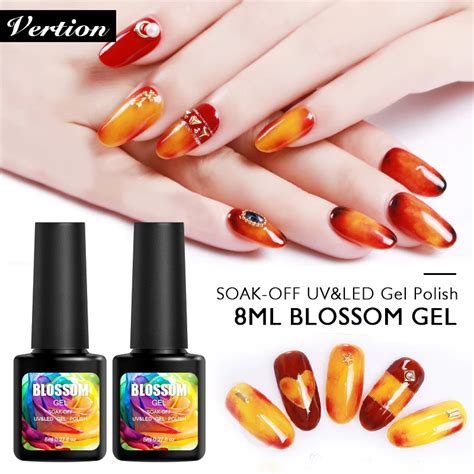 Verntion Blossom Gel Nail Uv Polish Semi Permanent Lucky Gorgeous