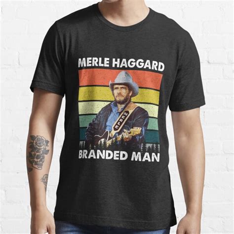 Vintage Haggard Branded Man Retro Gift Fan T Shirt For Sale By