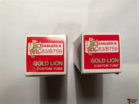 Ecc Ax Genalex Gold Lion Pair For Sale Canuck Audio Mart