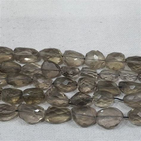 Brown Smokey Quartz Faceted Tumble Nugget Beads Strands At Rs 700 Piece