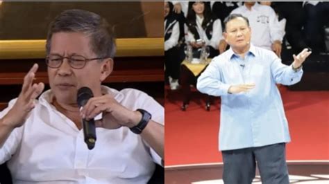 Branding Gemoy Tidak Tepat Untuk Prabowo Di Mata Rocky Gerung Capres