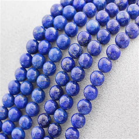 Top Grade Natural L Pis Lazuli Tal O Pedra Genu No Azul Lazurite Rodada